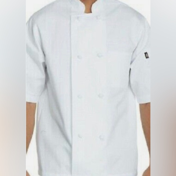 NEW Dickies Chef Unisex Classic Knot Coat & Hat - Picture 1 of 8